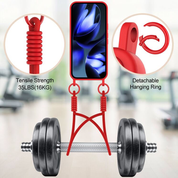 Захисний чохол Reframe Silicone Holder для Google Pixel 9a - Black: фото 5 з 8