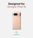 Защитный чехол Ringke Fusion для Google Pixel 8 (8809961781315) - Matte Clear (325787MC). Фото 3 из 13