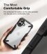 Защитный чехол Ringke Fusion X для Apple iPhone 16 (8800274960473) - Black (366437B). Фото 8 из 15