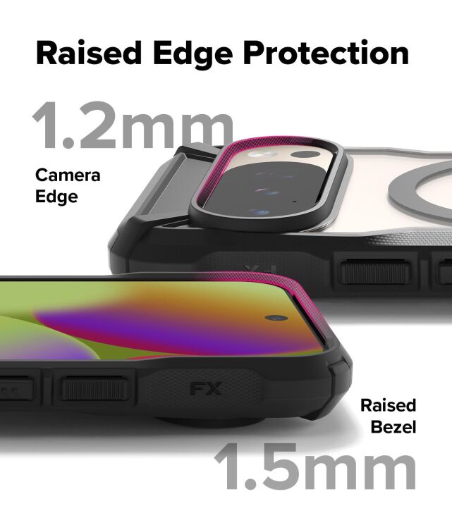 Захисний чохол Ringke Fusion X MagSafe для Google Pixel 10 / 10 Pro - Black: фото 13 з 19
