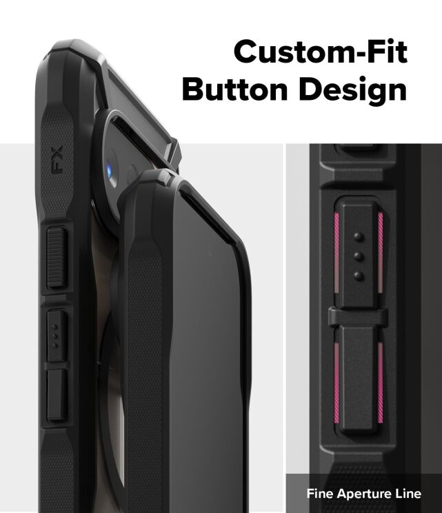 Захисний чохол Ringke Fusion X MagSafe для Google Pixel 10 / 10 Pro - Black: фото 17 з 19