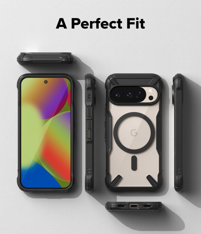 Захисний чохол Ringke Fusion X MagSafe для Google Pixel 10 / 10 Pro - Black: фото 15 з 19