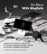 Захисний чохол Ringke Fusion X MagSafe для Samsung Galaxy S25 Ultra (S938) 8800274969155 - Black (374538B). Фото 6 з 19