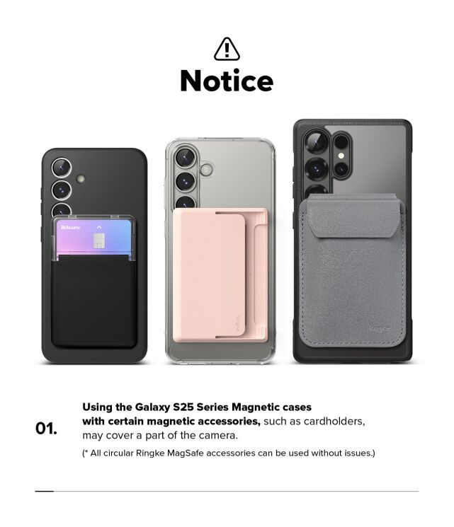 Захисний чохол Ringke Fusion X MagSafe для Samsung Galaxy S25 Ultra (S938) 8800274969155 - Black: фото 18 з 19