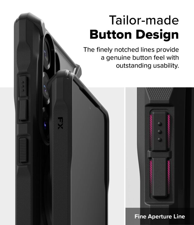Захисний чохол Ringke Fusion X MagSafe для Samsung Galaxy S25 Ultra (S938) 8800274969155 - Black: фото 14 з 19