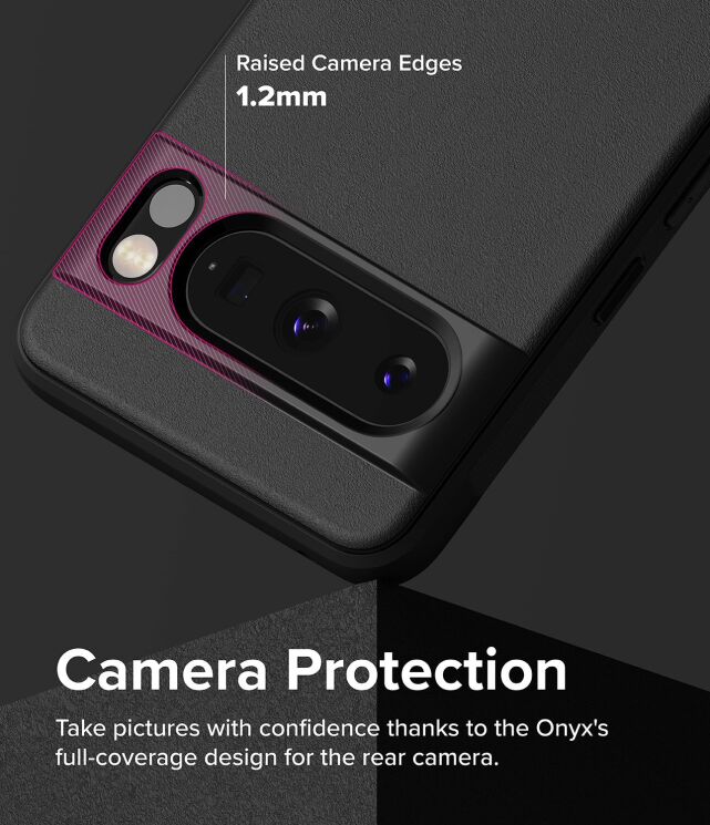 Захисний чохол RINGKE Onyx для Google Pixel 8 Pro - Black: фото 6 з 14