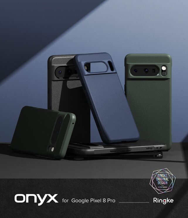 Захисний чохол RINGKE Onyx для Google Pixel 8 Pro - Black: фото 2 з 14