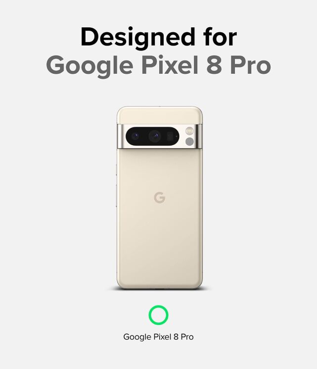 Захисний чохол RINGKE Onyx для Google Pixel 8 Pro - Black: фото 3 з 14