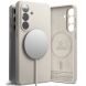 Защитный чехол Ringke Silicone Magnetic для Samsung Galaxy S26 (S942) 8800328815735 - Stone (407207S). Фото 4 из 18