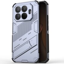 Захисний чохол з підставкою Deexe Bibercas для Xiaomi 15T Pro - Grey: фото 1 з 6