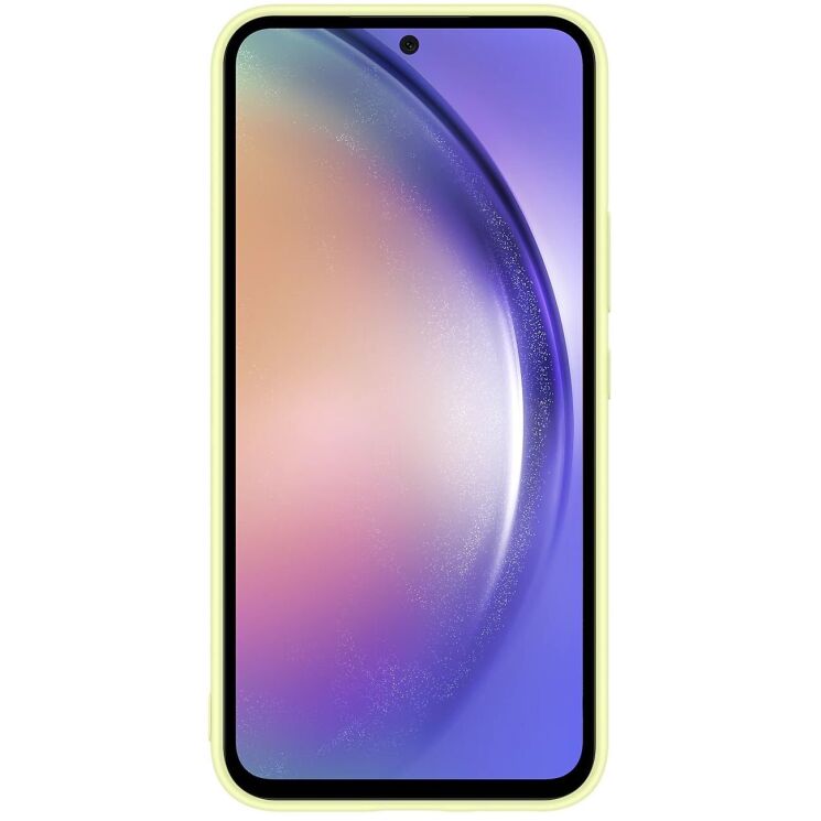 Защитный чехол Silicone Case для Samsung Galaxy A54 (A546) EF-PA546TGEGRU - Lime: фото 2 из 6