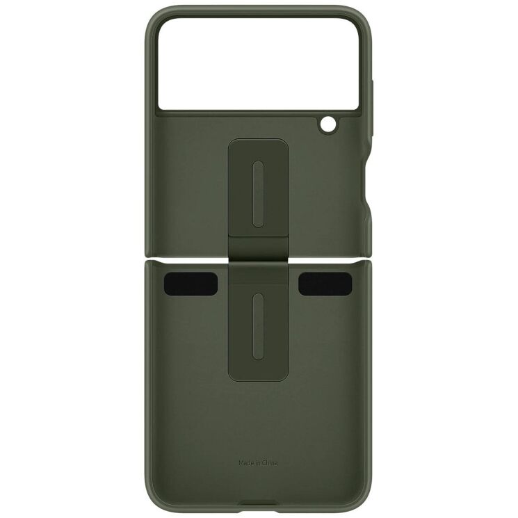 Защитный чехол Silicone Cover with Ring для Samsung Galaxy Flip 4 (EF-PF721TGEGUA) - Khaki: фото 6 из 6