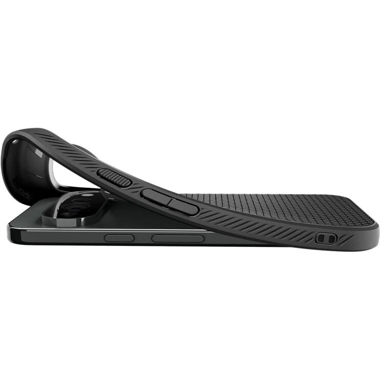 Защитный чехол Spigen Liquid Air для Google Pixel 11 (ACS11438) - Matte Black: фото 5 из 12