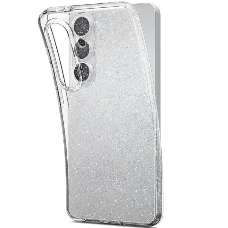 Захисний чохол Spigen Liquid Crystal Glitter для Samsung Galaxy S26 (S942) ACS10729 - Crystal Quartz: фото 3 з 5