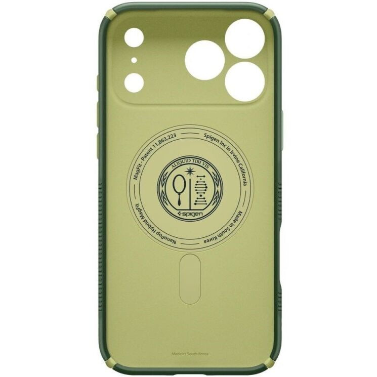 Захисний чохол Spigen Nano Pop Hybrid (MagFit) для iPhone 18 Pro Max (ACS12139) - Green (440302G) Захисний чохол Spigen Nano Pop Hybrid (MagFit) для iPhone 18 Pro Max (ACS12139) - Green: фото 4 з 14