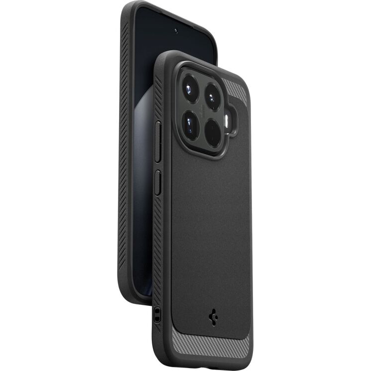 Защитный чехол Spigen Rugged Armor для Xiaomi 15T Pro (ACS11152) - Matte Black: фото 4 из 15