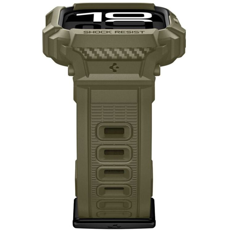 Захисний чохол Spigen Rugged Armor Pro 2 для Apple Watch 10 / 11 46 mm (ACS10507) - Vintage Khaki: фото 3 з 17