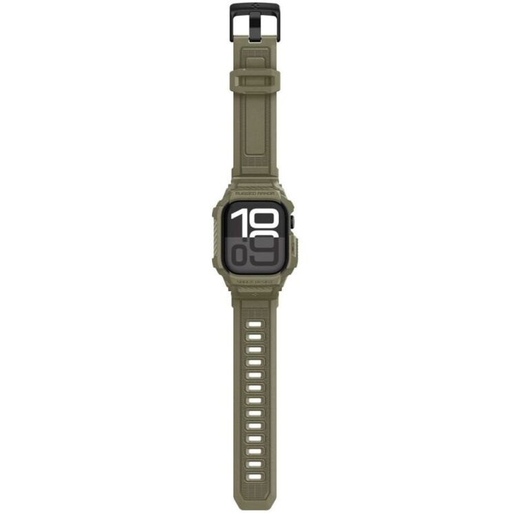 Захисний чохол Spigen Rugged Armor Pro 2 для Apple Watch 10 / 11 46 mm (ACS10507) - Vintage Khaki: фото 11 з 17