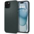 Защитный чехол Spigen (SGP) Liquid Air для Apple iPhone 15 - Abyss Green (329589G)