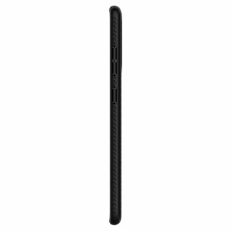 Захисний чохол Spigen (SGP) Liquid Air для Samsung Galaxy S20 (G980) - Matte Black: фото 4 з 17