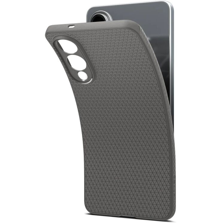 Захисний чохол Spigen (SGP) Liquid Air для Samsung Galaxy S25 Edge (S937) ACS09421 - Marble Grey: фото 5 з 22