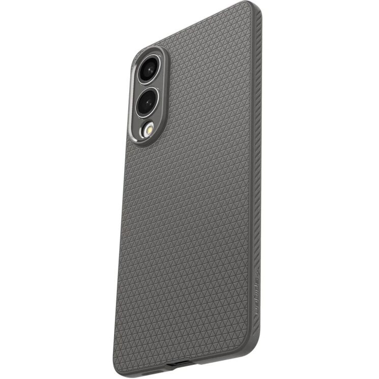 Захисний чохол Spigen (SGP) Liquid Air для Samsung Galaxy S25 Edge (S937) ACS09421 - Marble Grey: фото 4 з 22
