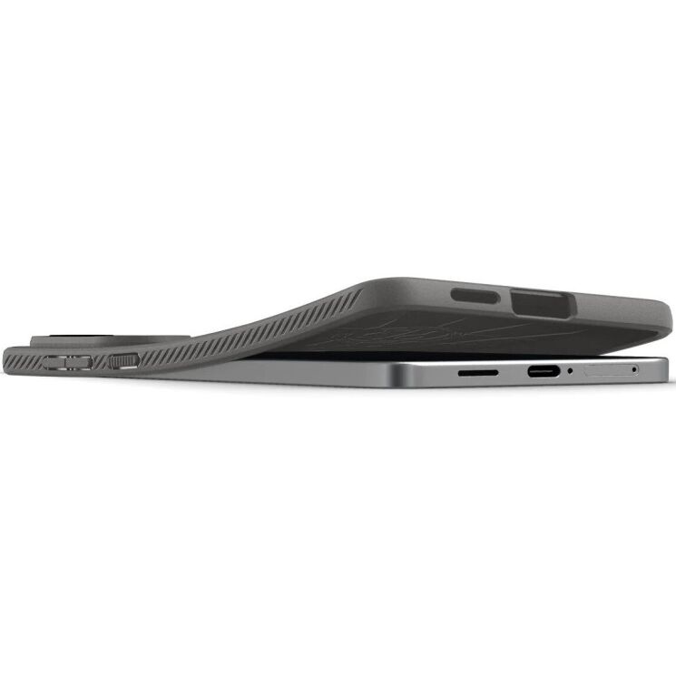 Захисний чохол Spigen (SGP) Liquid Air для Samsung Galaxy S25 Edge (S937) ACS09421 - Marble Grey: фото 10 з 22