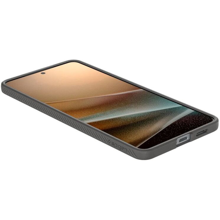 Захисний чохол Spigen (SGP) Liquid Air для Samsung Galaxy S25 Edge (S937) ACS09421 - Marble Grey: фото 9 з 22