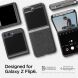 Захисний чохол Spigen (SGP) Liquid Crystal Glitter (FF) для Samsung Galaxy Flip 6 - Crystal Quartz (357549C). Фото 13 з 18