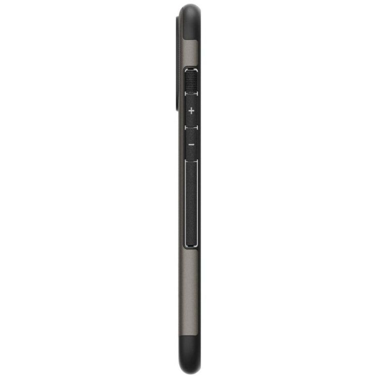 Защитный чехол Spigen (SGP) Slim Armor (MagFit) для Apple iPhone 15 Pro (ACS06476) - Gunmetal: фото 7 из 8