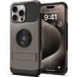 Защитный чехол Spigen (SGP) Slim Armor (MagFit) для Apple iPhone 15 Pro Max (ACS06451) - Gunmetal (349649H)