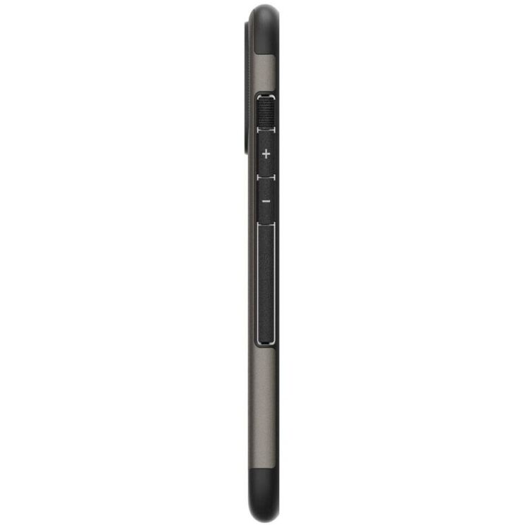 Защитный чехол Spigen (SGP) Slim Armor (MagFit) для Apple iPhone 15 Pro Max (ACS06451) - Gunmetal: фото 7 из 8