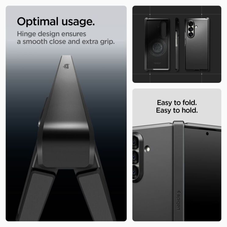 Захисний чохол Spigen (SGP) Tough Armor Pro (MagFit) для Samsung Galaxy Fold 7 (ACS09549) - Black: фото 21 з 24