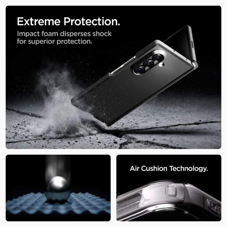 Захисний чохол Spigen (SGP) Tough Armor Pro (MagFit) для Samsung Galaxy Fold 7 (ACS09549) - Black: фото 23 з 24