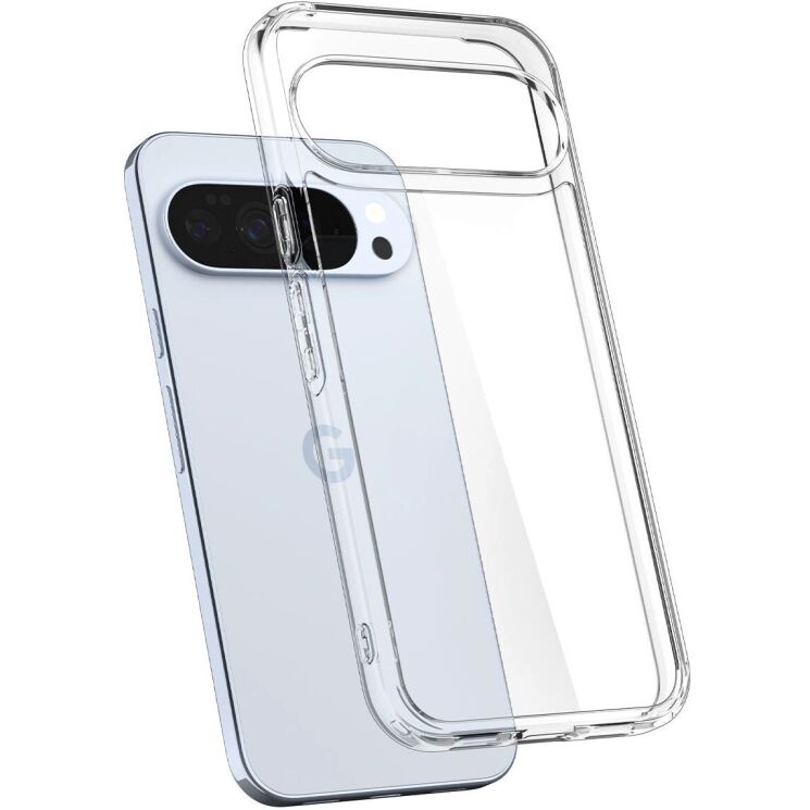 Захисний чохол Spigen (SGP) Ultra Hybrid для Google Pixel 10 Pro XL (ACS09738) - Crystal Clear: фото 3 з 14