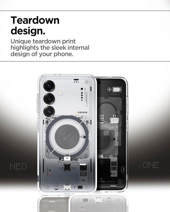 Захисний чохол Spigen (SGP) Ultra Hybrid Neo One (MagFit) для Samsung Galaxy S25 (S931) ACS09470 - Neo One: фото 16 з 18