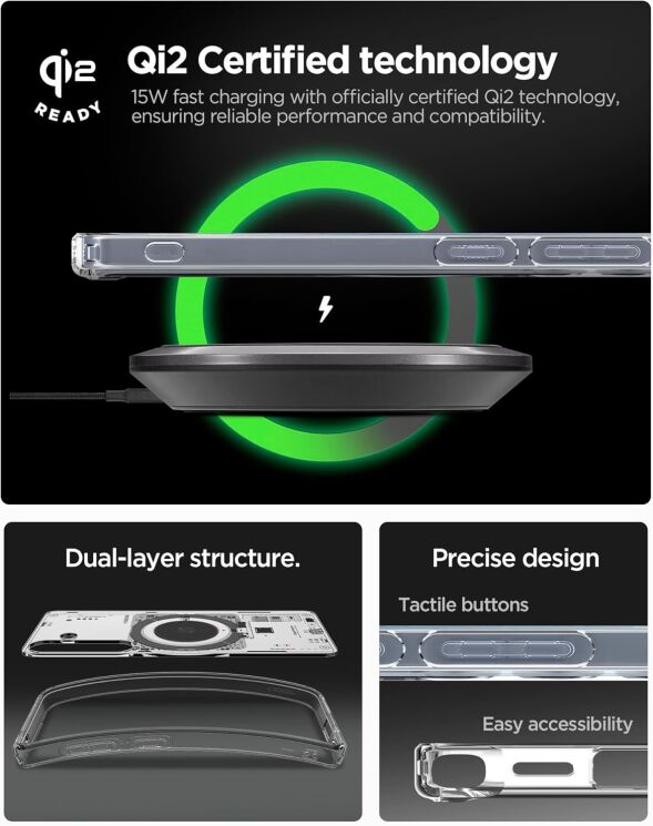 Захисний чохол Spigen (SGP) Ultra Hybrid Neo One (MagFit) для Samsung Galaxy S25 (S931) ACS09470 - Neo One: фото 18 з 18