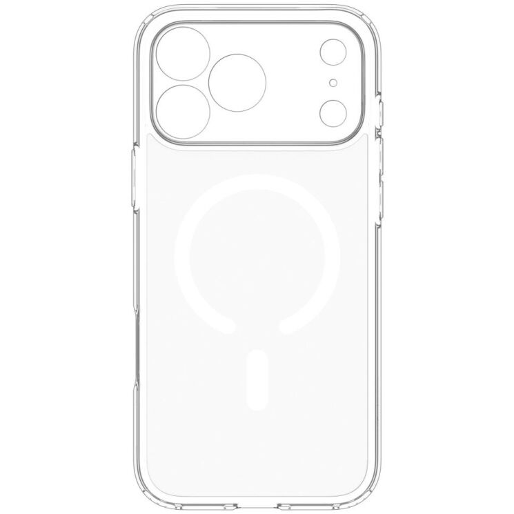 Захисний чохол Spigen Ultra Hybrid MagSafe для iPhone 18 Pro Max (ACS12118) - Clear: фото 5 з 13