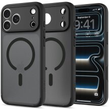 Захисний чохол Spigen Ultra Hybrid MagSafe для iPhone 18 Pro Max (ACS12123) - Frost Black: фото 1 з 13