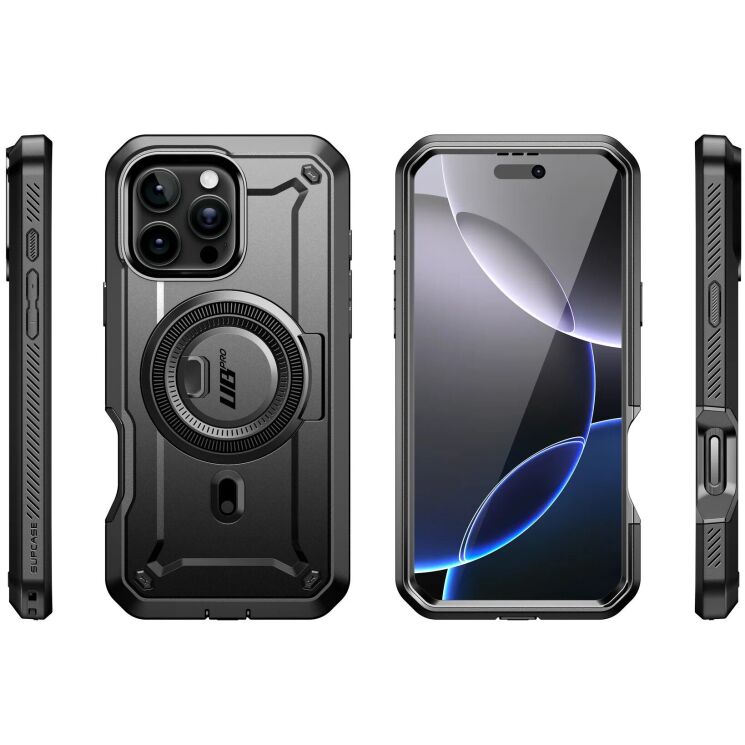 Защитный чехол Supcase UB Pro MagSafe для Apple iPhone 16 Pro Max (843439150744) - Black: фото 7 из 14