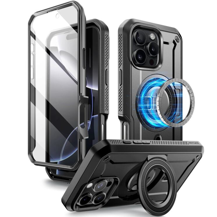 Защитный чехол Supcase UB Pro MagSafe для Apple iPhone 16 Pro Max (843439150744) - Black: фото 3 из 14