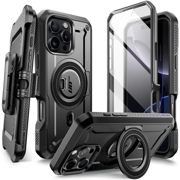 Защитный чехол Supcase UB Pro MagSafe для Apple iPhone 16 Pro Max (843439150744) - Black: фото 2 из 14