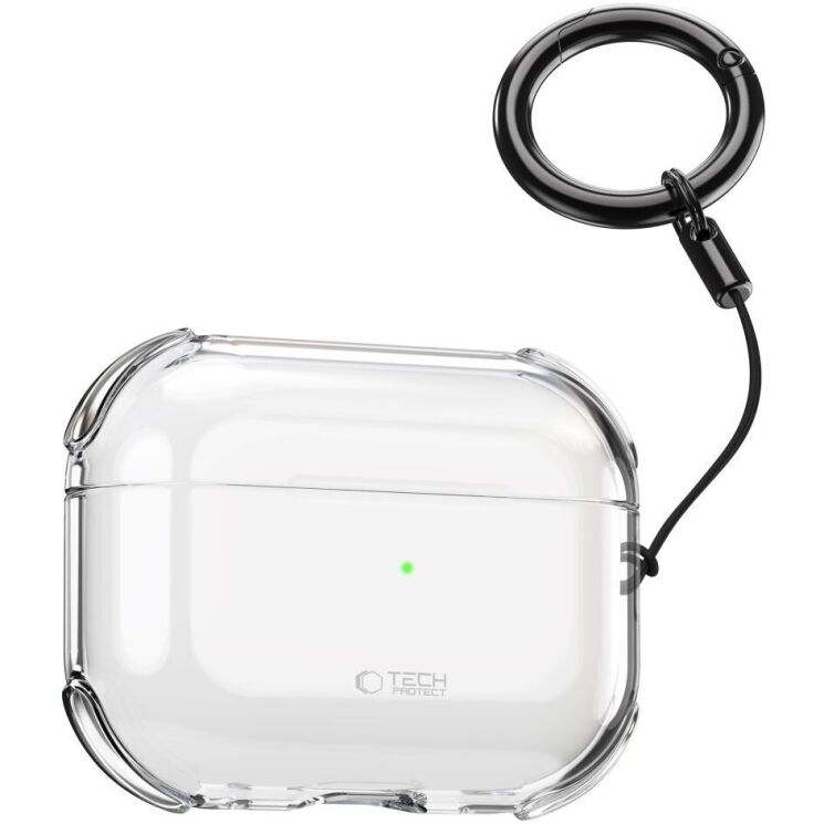Защитный чехол Tech-Protect Bounce для AirPods Pro 3 - Clear: фото 4 из 10