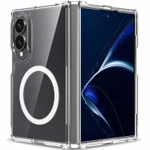 Защитный чехол Tech-Protect FlexAir Hybrid MagSafe (FF) для Samsung Galaxy Fold 8 - Clear: фото 1 из 7
