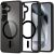 Захисний чохол Tech-Protect Magmat MagSafe для Samsung Galaxy S25 (S931) - Black / Clear: фото 1 з 5