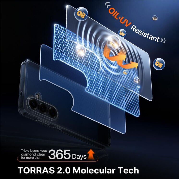 Захисний чохол TORRAS Guardian для Samsung Galaxy S26 - Black: фото 8 з 10