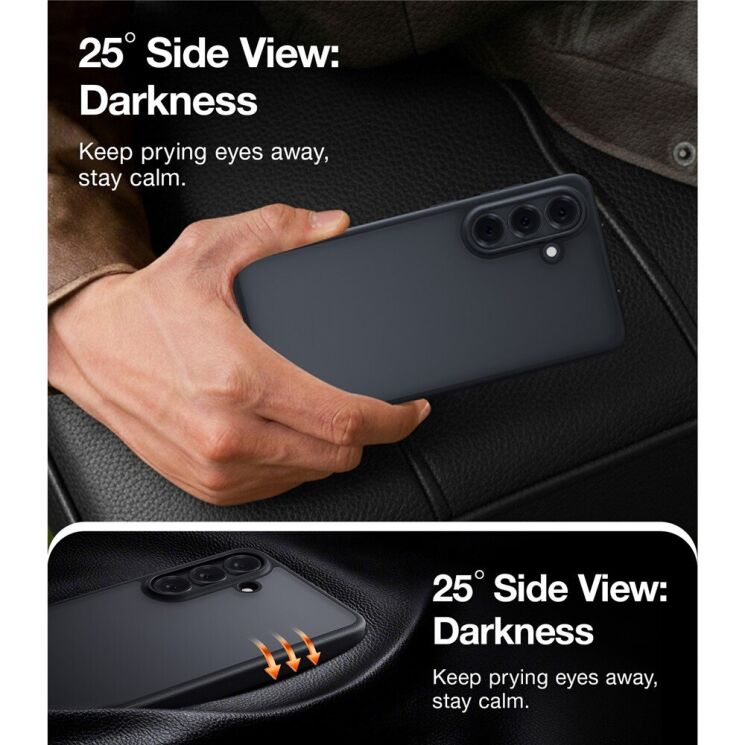 Захисний чохол TORRAS Guardian для Samsung Galaxy S26 - Black: фото 3 з 10