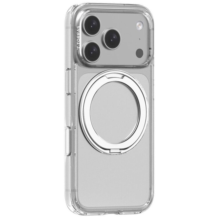 Захисний чохол TORRAS Ostand O1 Guardian (with MagSafe) для Apple iPhone 18 Pro - Transparent: фото 1 з 1