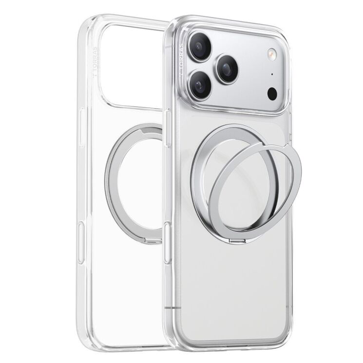 Защитный чехол TORRAS Ostand O1 Guardian (with MagSafe) для Apple iPhone 18 Pro - Transparent (423612T) Защитный чехол TORRAS Ostand O1 Guardian (with MagSafe) для Apple iPhone 18 Pro - Transparent: фото 1 из 6