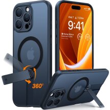 Защитный чехол TORRAS Pstand Spin для Apple iPhone 16 Pro Max - Black: фото 1 из 6